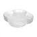Conjunto 4 Pratos para Sobremesa de Vidro Butterfly 17cm - Wolff