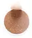Porta Mantimento Redondo de Vidro com Tampa de Rolha e Colher de Bambu 650ml - Lyor