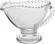 Molheira de Cristal Pearl 9x5x6cm