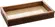 Bandeja de Madeira com Sisal Trançado Natural 30cm x 17cm x 4cm - Woodart