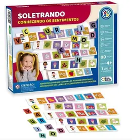 Jogo Soletrando - Conhecendo os Sentimentos