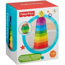 Fisher Price Torre de Potinhos Coloridos