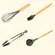 Kit de Cozinha 12pcs em Silicone e Bambu -