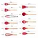 Kit de Cozinha 12pcs em Silicone e Bambu -