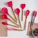 Kit de Cozinha 12pcs em Silicone e Bambu -