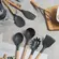 Kit de Cozinha 12pcs em Silicone e Bambu -