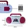 Boombox Karaoke Frozen Infantil com Microfone