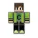 Boneco Cadres Gamer Turma do Problems - 25cm Minecraft