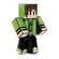 Boneco Cadres Gamer Turma do Problems - 25cm Minecraft