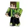 Boneco Cadres Gamer Turma do Problems - 25cm Minecraft