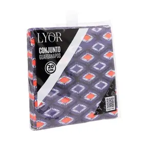 Guardanapos de Papel Estampado Ikat 25x25cm  - 20 unidades