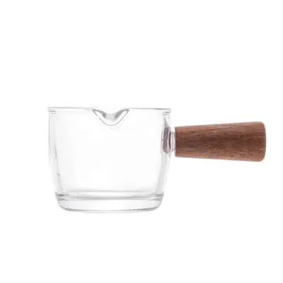 Molheira de Vidro com Cabo de Bambu