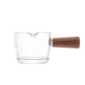 Molheira de Vidro com Cabo de Bambu