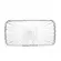 Prato para Bolo de Cristal Janine 29.5cm x 19,5cm - Lyor