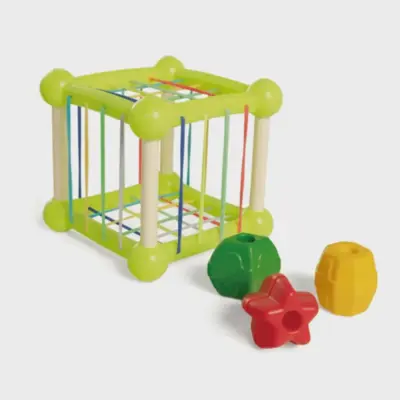 Desafio à Fio Cubo com Elástico