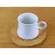 Conjunto Xícara Porcelana com Pires Nordic
