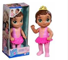 Boneca Baby Alive Princesa Bailarina Morena