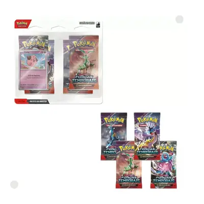 Pokémon - EV5 Blister Quadruplo - Forças Temporais
