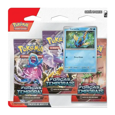 Pokémon - EV5 Blister Triplo - Forças Temporais