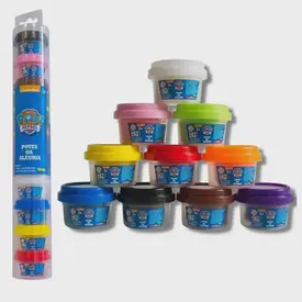 Patrulha Canina Massinha 10 Potes de Alegria