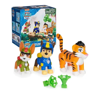 Patrulha Canina - Figuras Jungle Pups Filhotes da Selva