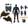 Boneco Batman Night Sky de 30cm com Armadura