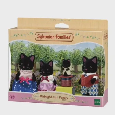 Família Dos Gatos Meia Noite