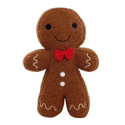 Almofada Gingerbread Marrom com 10cm de Altura