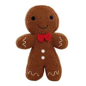 Almofada Gingerbread Marrom com 10cm de Altura
