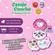 Kit Maquiagem Infantil DM Beauty Estojo Concha
