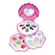Kit Maquiagem Infantil DM Beauty Estojo Concha